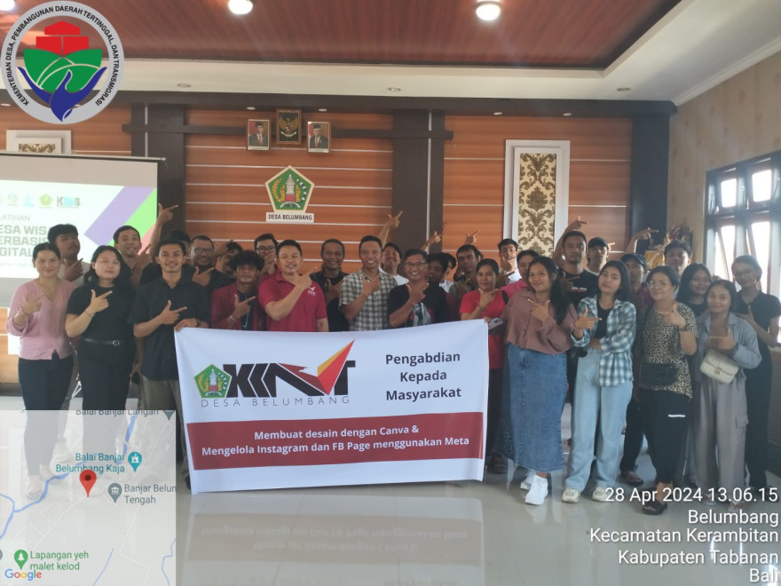PELATIHAN DESA WISATA BERBASIS DIGITAL